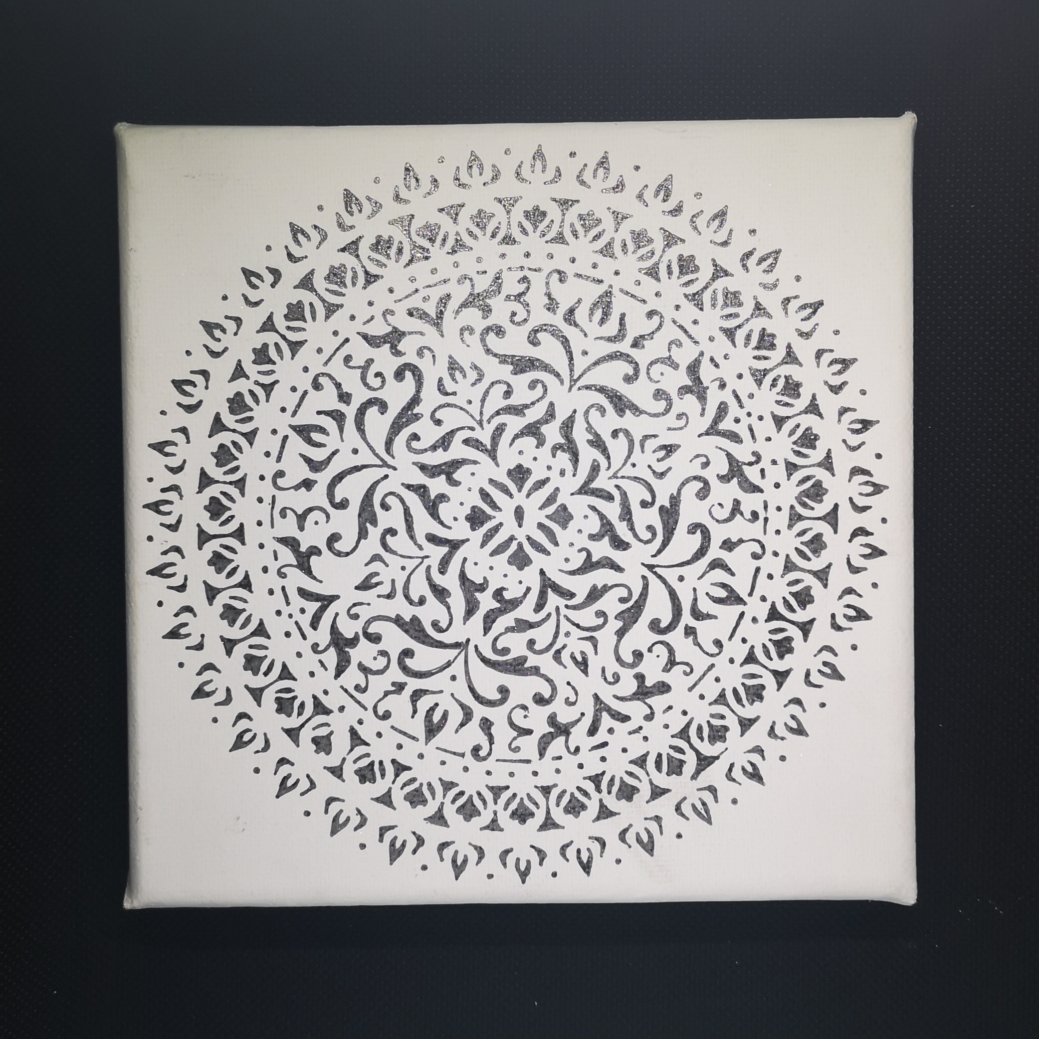 20x20 ציור מנדלה 15x15